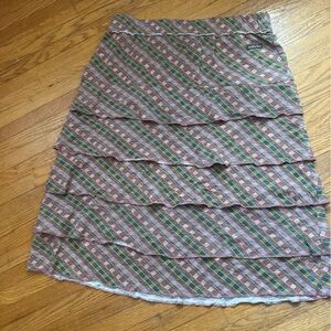 Matilda Jane Multicolor Layered A-Line Skirt